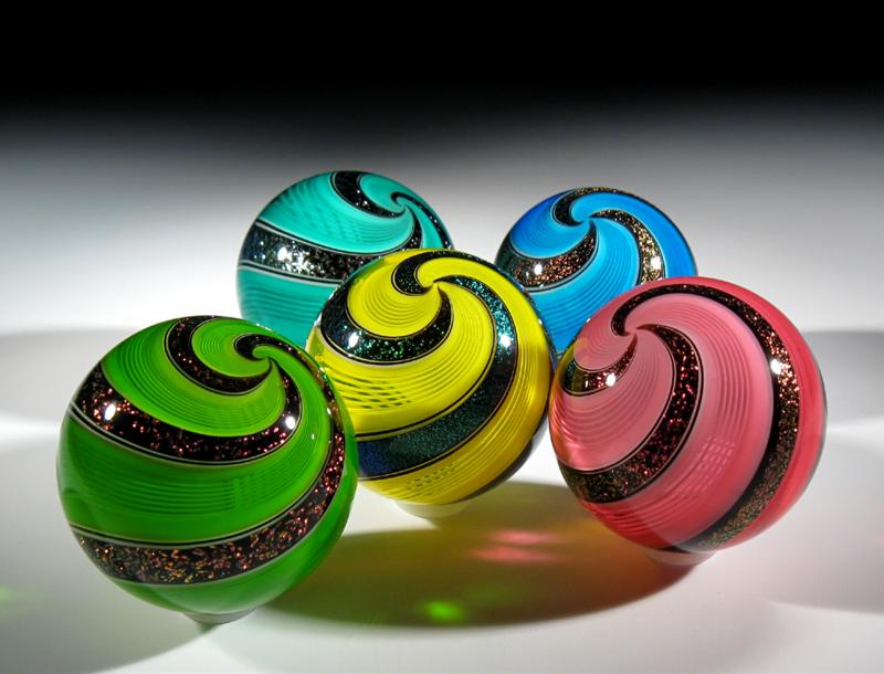 Larry Zengel & Brett Young - featured in our Modern Marbles exhibit, August 11 -