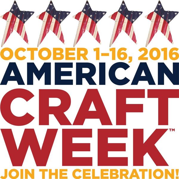 American Craft Week October 1-16, 2016
