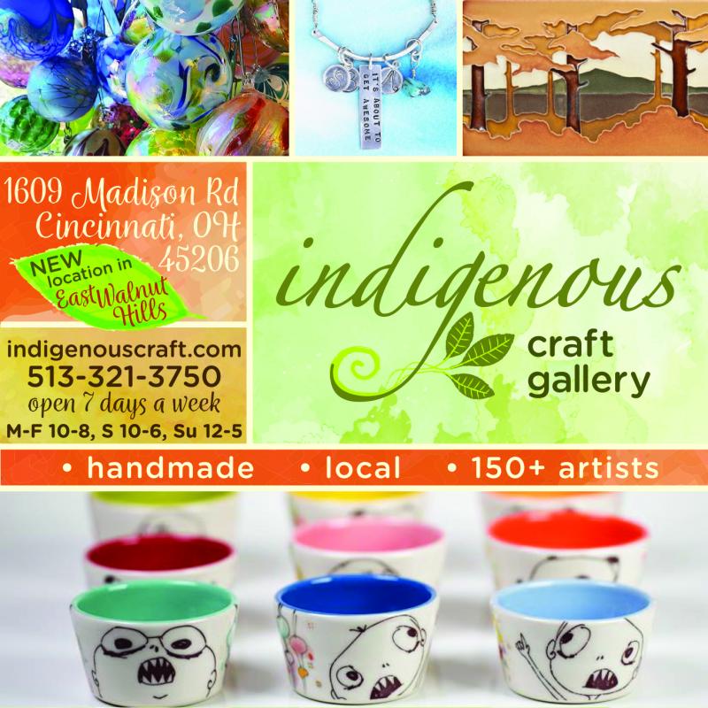 help us continue the rich tradition of handmade arts & crafts in Cincinnati
